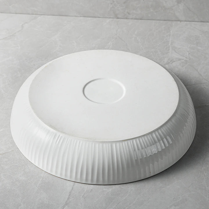 Plato Vajilla Sushi borde Gold para hielo seco 30x4.5cm