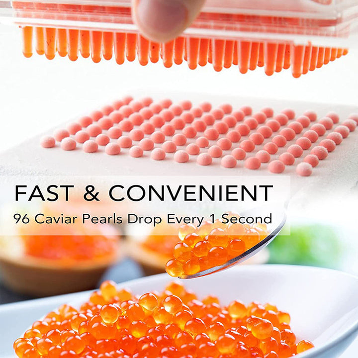 KIT para hacer Caviar, gotero de esferificación, dispensador de 96 agujeros.