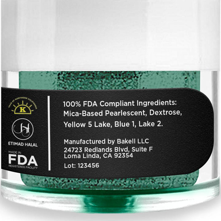 Dark Green Brew Glitter  4 g| Cocktail Beverage Glitter