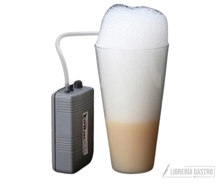 FOAM KIT, aireador perfecto para crear en segundos de forma continuada