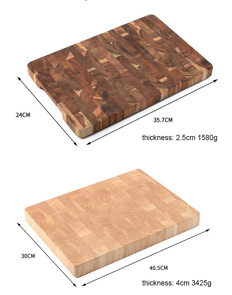 Tabla grande Acacia natural.