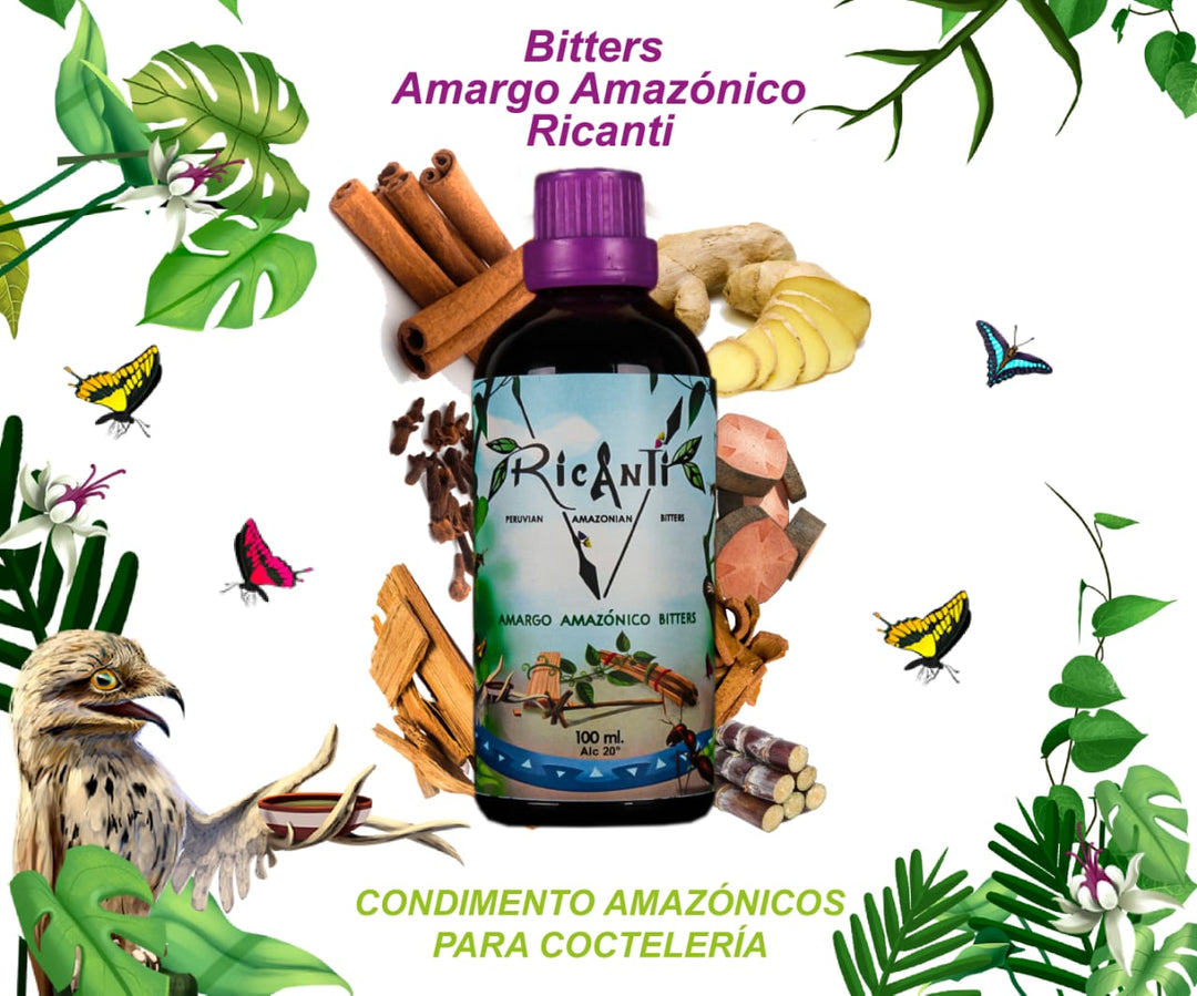 Bitters Amargo Amazónico Ricanti 100ml