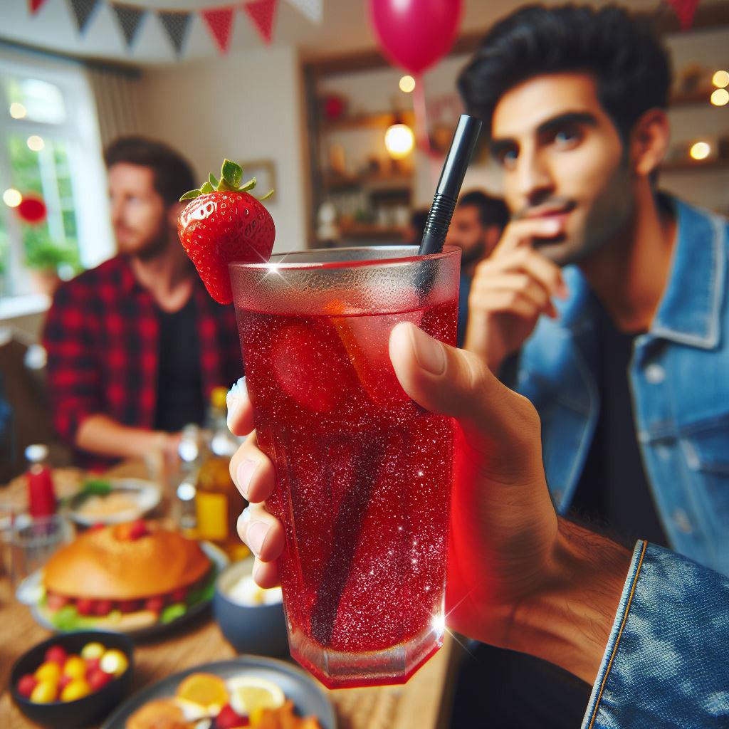 Maroon Red Brew Glitter 4 g| Cocktail Beverage Glitter