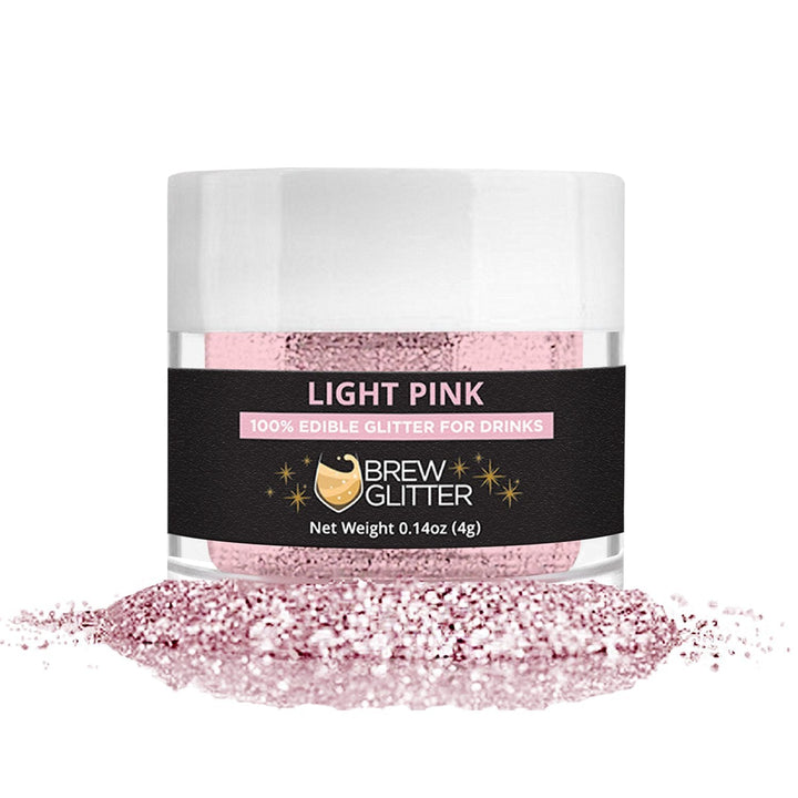 Light Pink Brew Glitter 4g | Cocktail Beverage Glitter