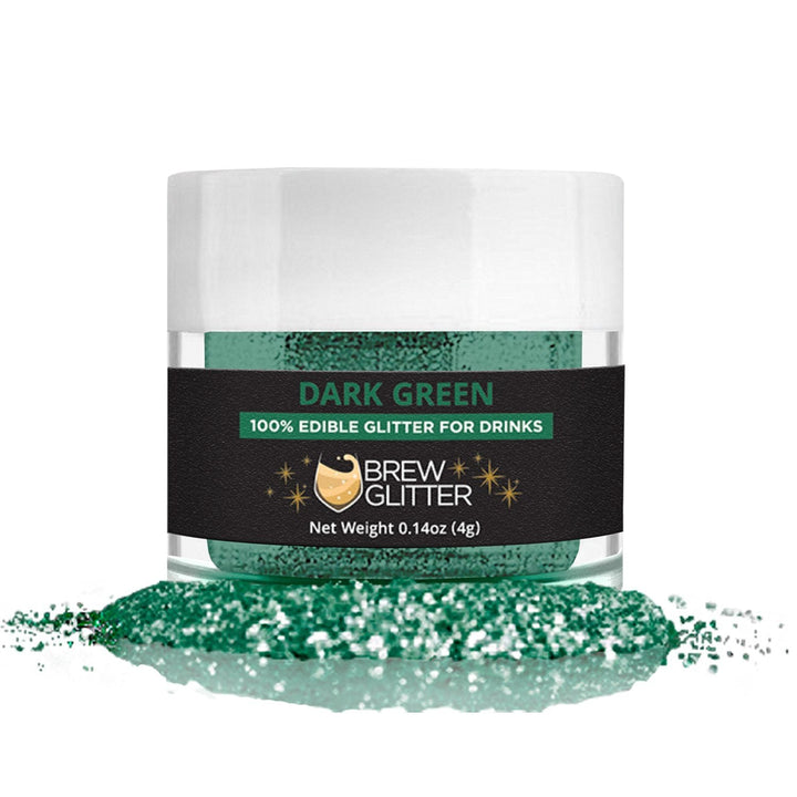 Dark Green Brew Glitter  4 g| Cocktail Beverage Glitter