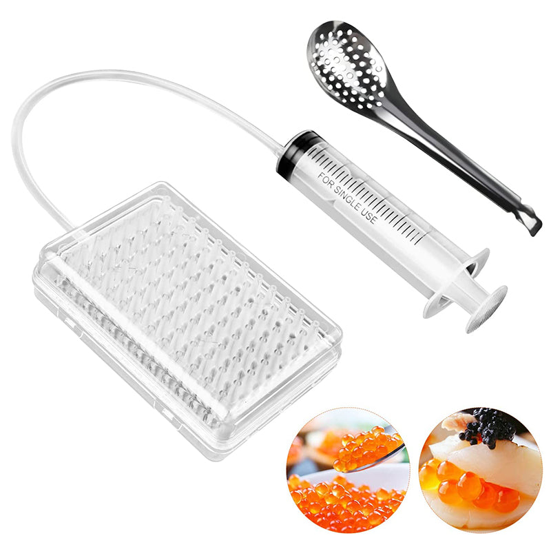 KIT para hacer Caviar, gotero de esferificación, dispensador de 96 agujeros.