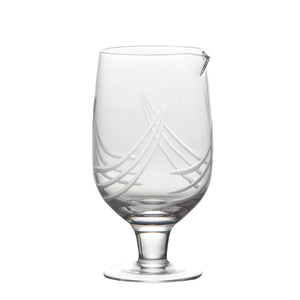 Vaso Mezclador con patrón japonés para cóctel, herramienta para camarero, 750ml.