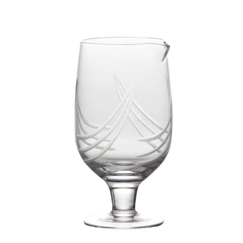 Vaso Mezclador con patrón japonés para cóctel, herramienta para camarero, 750ml.