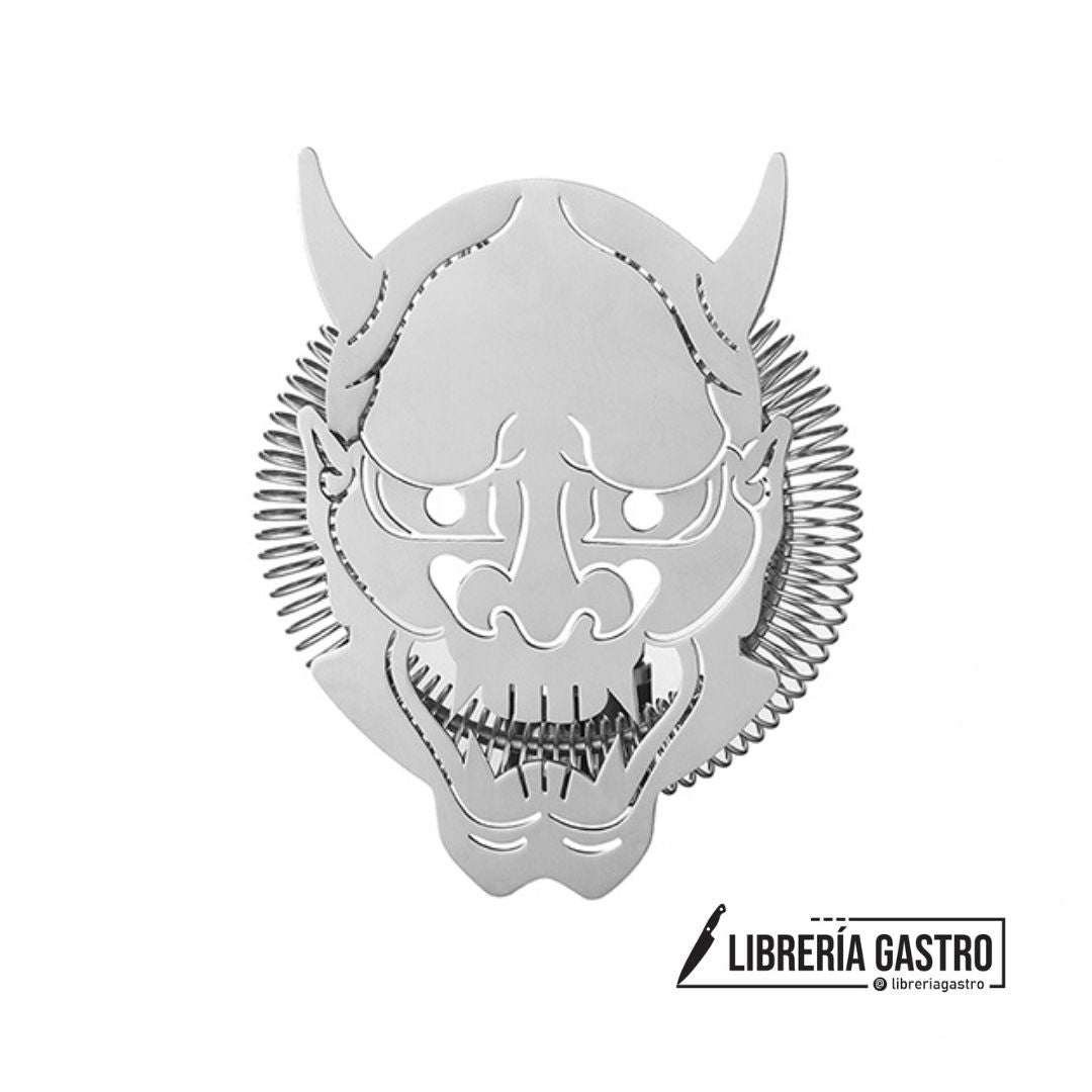 Colador Fantasma diseño elegante en acero inoxidable.