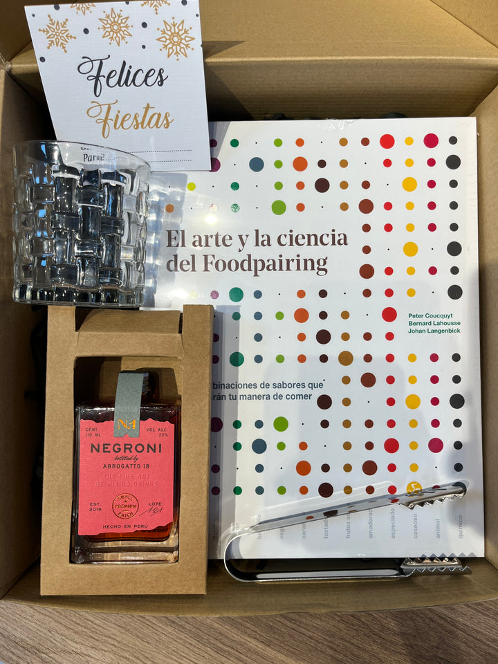 Box 7 piezas, El arte y la ciencia del foodpairing. 10.000 combinaciones.