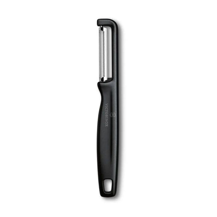 Pelador IOTA, Aserrado, Doble Filo, Victorinox (NEGRO, ROJO)