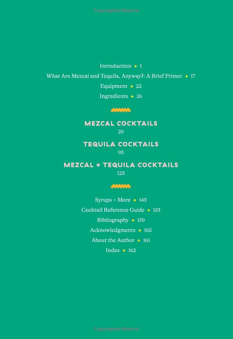 Mezcal and Tequila Cocktails: Mixed Drinks for the Golden Age of Agave.