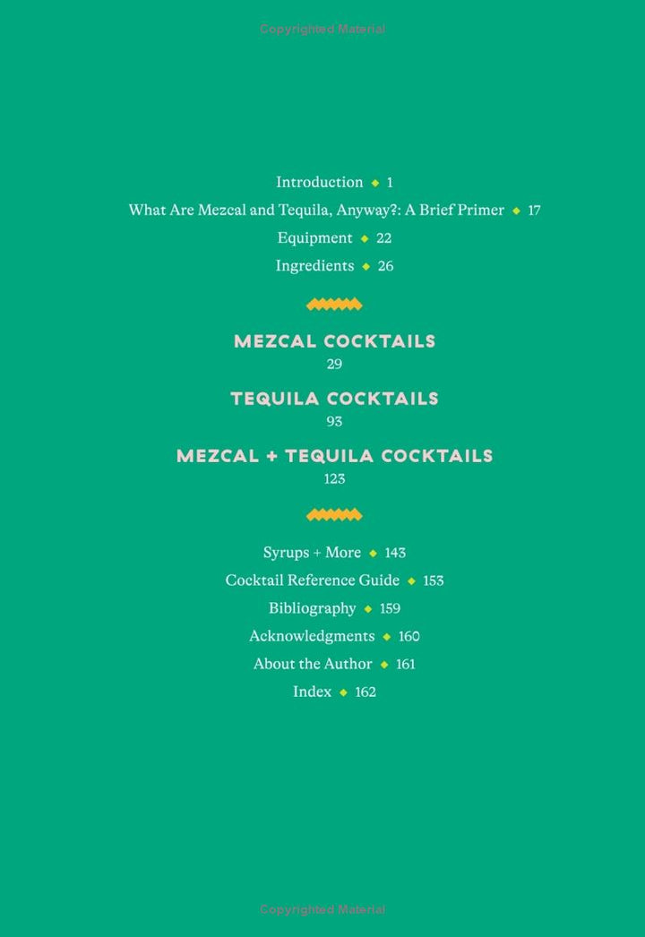 Mezcal and Tequila Cocktails: Mixed Drinks for the Golden Age of Agave.