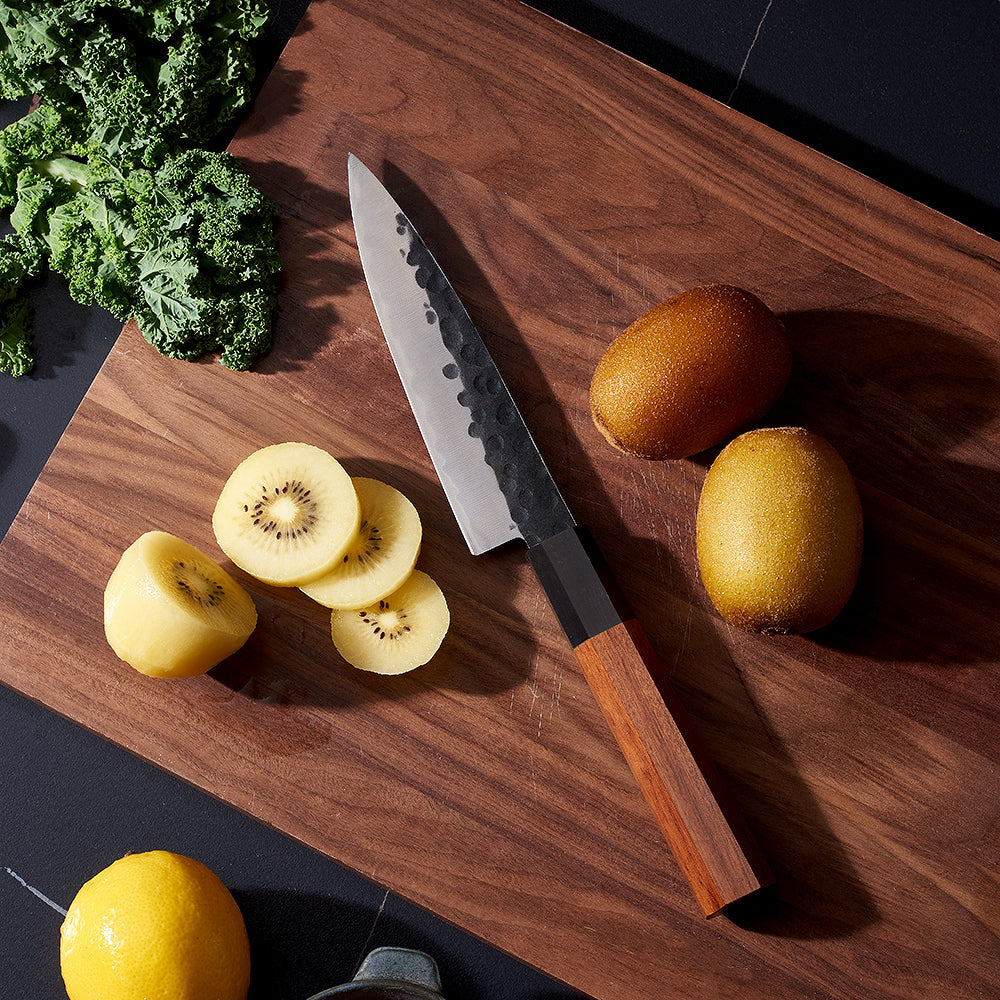 Cuchillo Utilitario #5, acero al carbono de tres capas AUS-10.