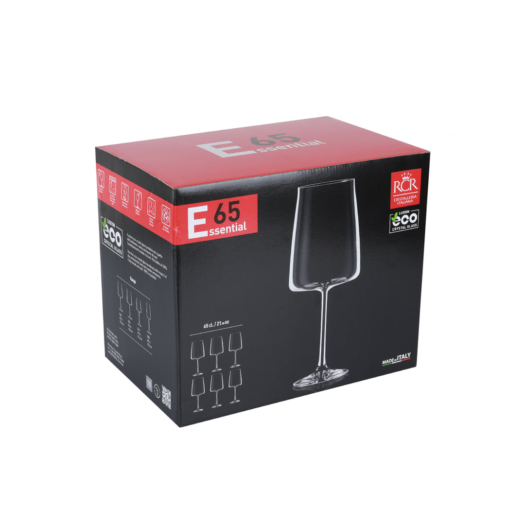 Copa de vino tinto RCR Essential de 650ml (set x 6)