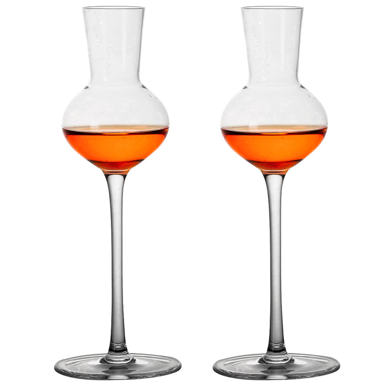 Vaso de cristal con olor de Whisky de Escocia, copa de vino con Aroma de tulipán, cristal de Degustación Profesional, 140ml