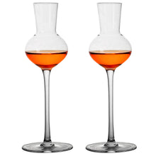 Cargar imagen en el visor de la galería, Vaso de cristal con olor de Whisky de Escocia, copa de vino con Aroma de tulipán, cristal de Degustación Profesional, 140ml