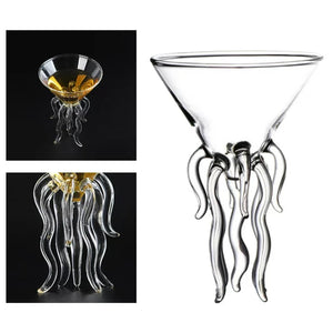 Copa Martini cristal creativo medusas 100ml. (SET X 6)