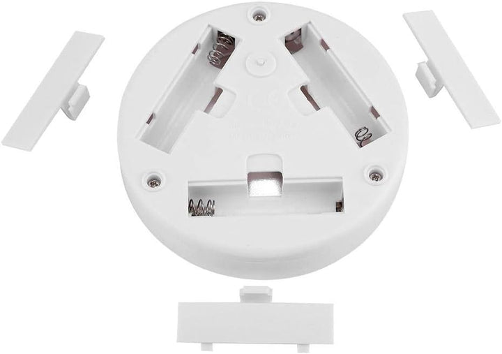 Portavasos de cristal transparente con luz LED blanco