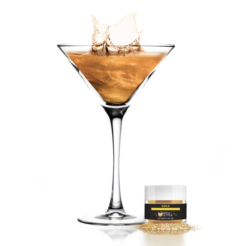 Gold Brew Glitter 4g | Cocktail Beverage Glitter