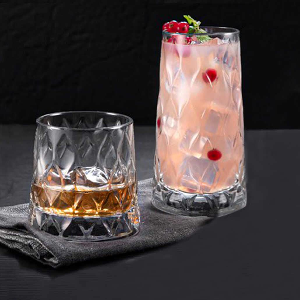 Whisky Glass for Scotch Whiskey - (Set de 4) (300 ml)
