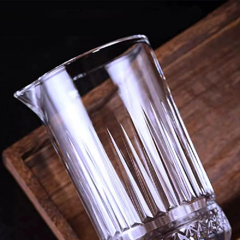 Mixing Glass vidrio diamante, con tallo de 750 ml
