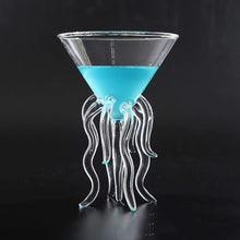 Cargar imagen en el visor de la galería, Copa Martini cristal creativo medusas 100ml. (SET X 6)