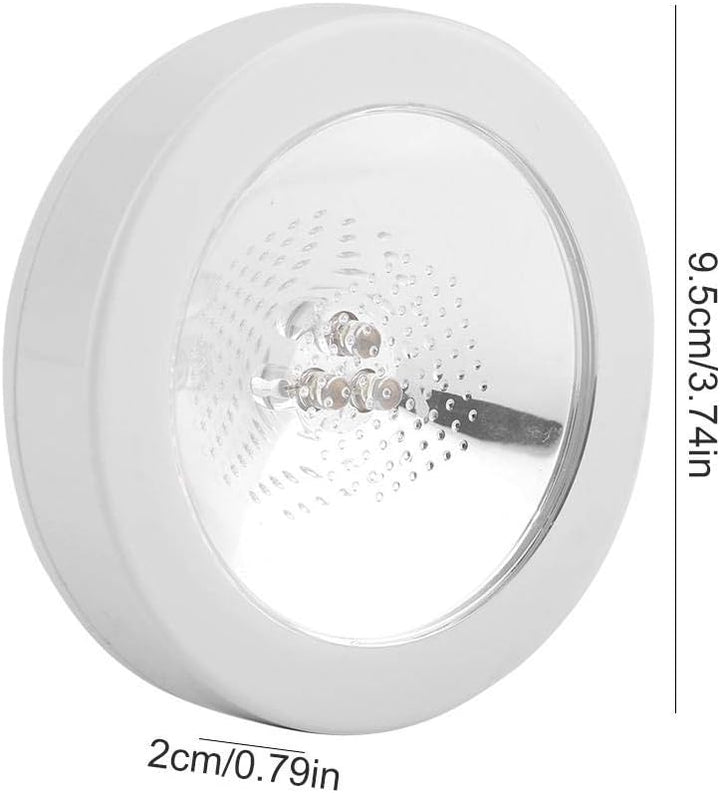 Portavasos de cristal transparente con luz LED blanco