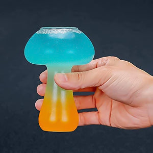 Vaso de hongo creativo 250ml, (SET X 6)