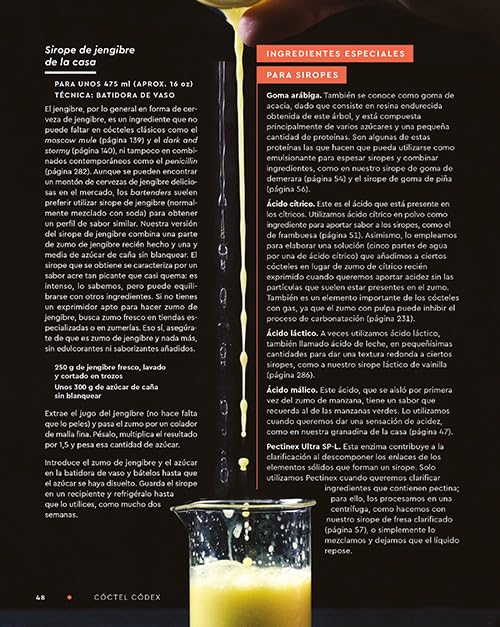 Cóctel Códex: Fundamentos Fórmulas Evoluciones (ESPAÑOL)