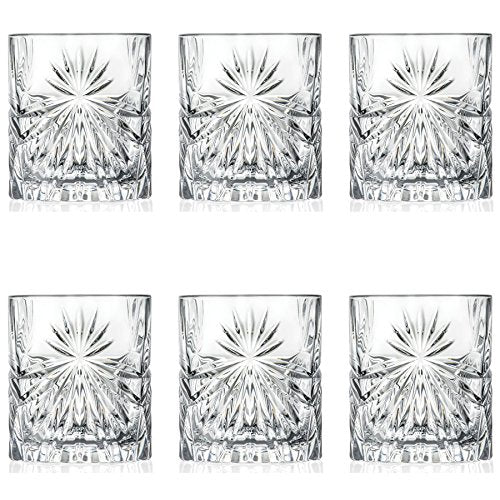 RCR Set Vaso Oasis 32 CL, Transparente 320 ml (set x 6)