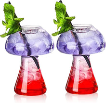 Cargar imagen en el visor de la galería, Vaso de hongo creativo 250ml, (SET X 6)