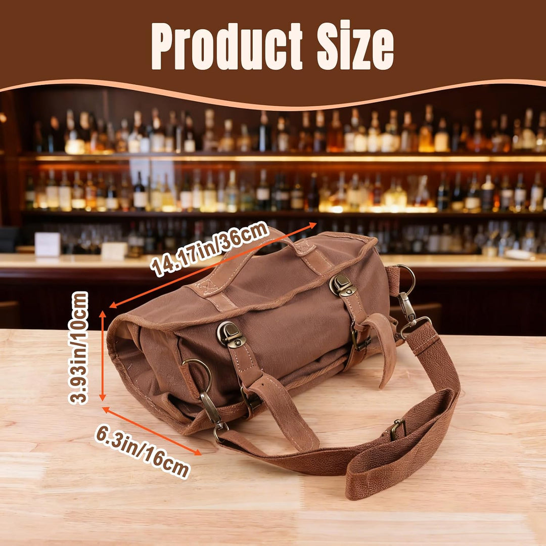 Kit Bartender de viaje de 15 piezas + maleta