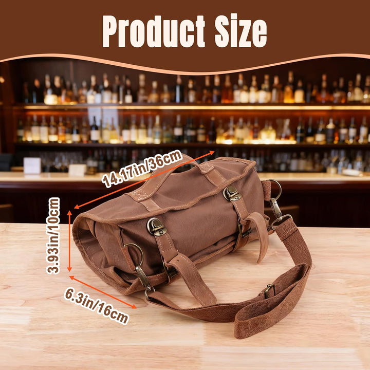 Kit Bartender de viaje de 15 piezas + maleta