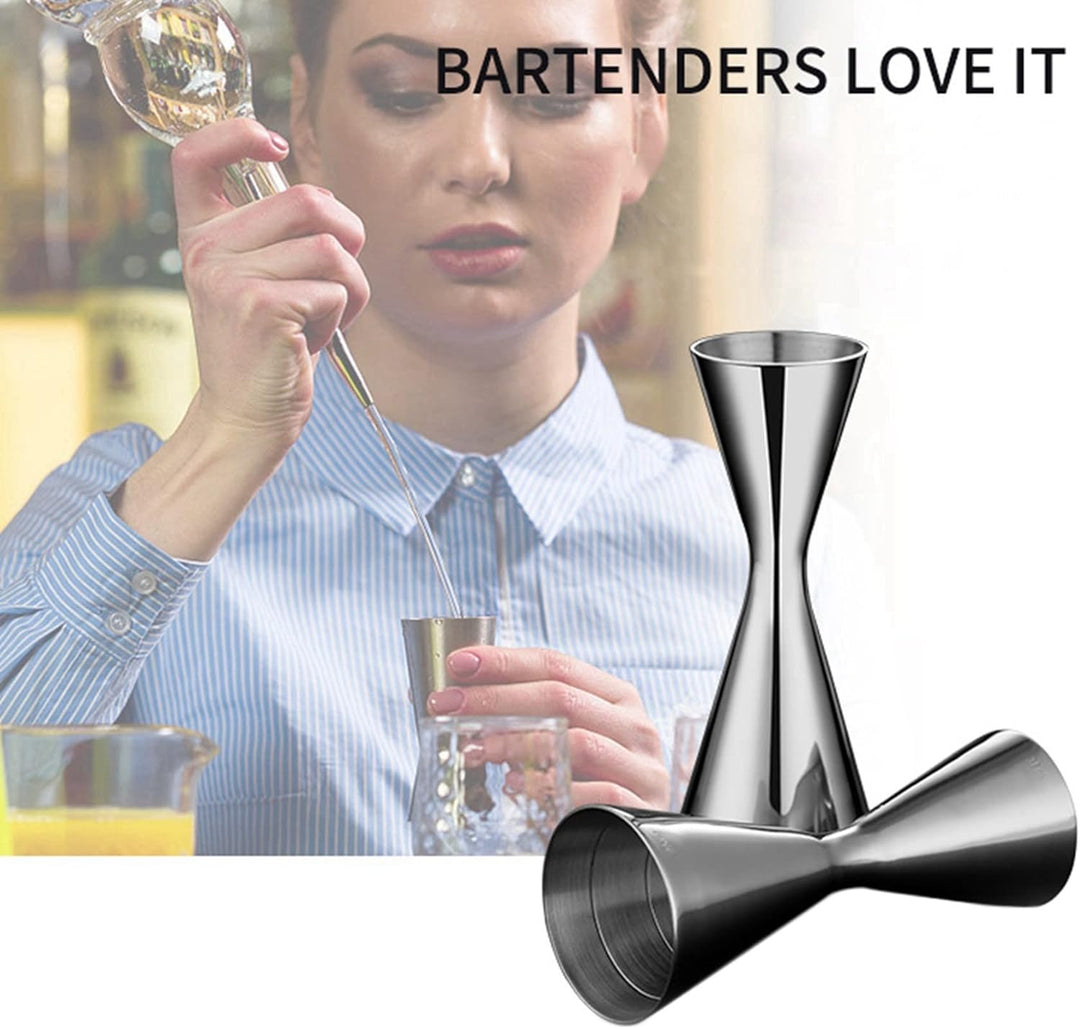 Super Slim jigger silver 30/60ml