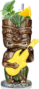 Tiki  Vasos para cócteles, 1 taza hawaiana Tiki de 13 onzas.