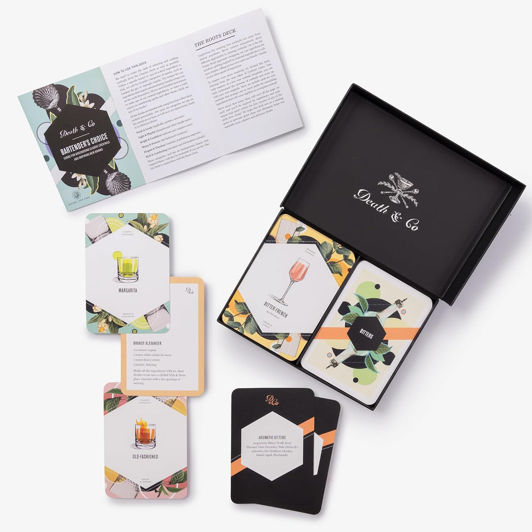 Death & Co Bartender's Choice: Tarjetas para descubrir cócteles clásicos y nuevas bebidas inspiradoras
