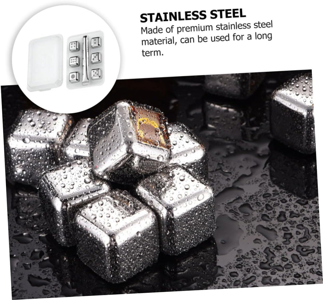 Kit 8 Cubos + Pinza de Metal de acero inoxidable 304.