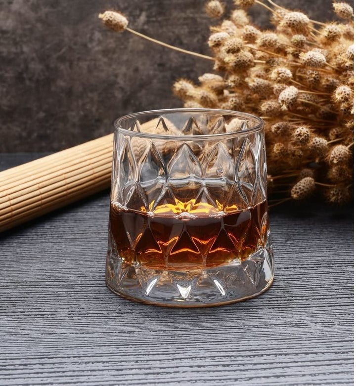 Whisky Glass for Scotch Whiskey - (Set de 4) (300 ml)