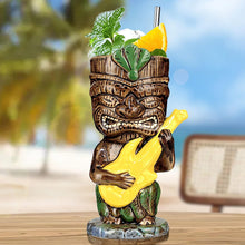 Cargar imagen en el visor de la galería, Tiki  Vasos para cócteles, 1 taza hawaiana Tiki de 13 onzas.