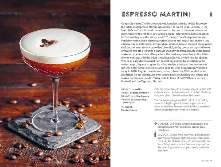 The Art & Craft of Coffee Cocktails: Over 75 recipes for mixing coffee and liquor.