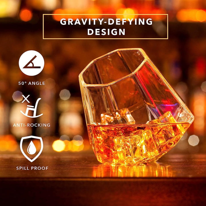 Vasos de whisky, cóctel en forma de diamante 10.8oz (320ml)