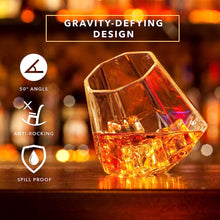 Cargar imagen en el visor de la galería, Vasos de whisky, vasos de cóctel transparentes en forma de diamante 320ml