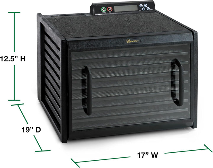 Deshidratador de alimentos Excalibur de 9 bandejas con temporizador DIGITAL de 48 horas