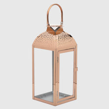 Cargar imagen en el visor de la galería, Farol de Metal COBRE Grande para ahumados