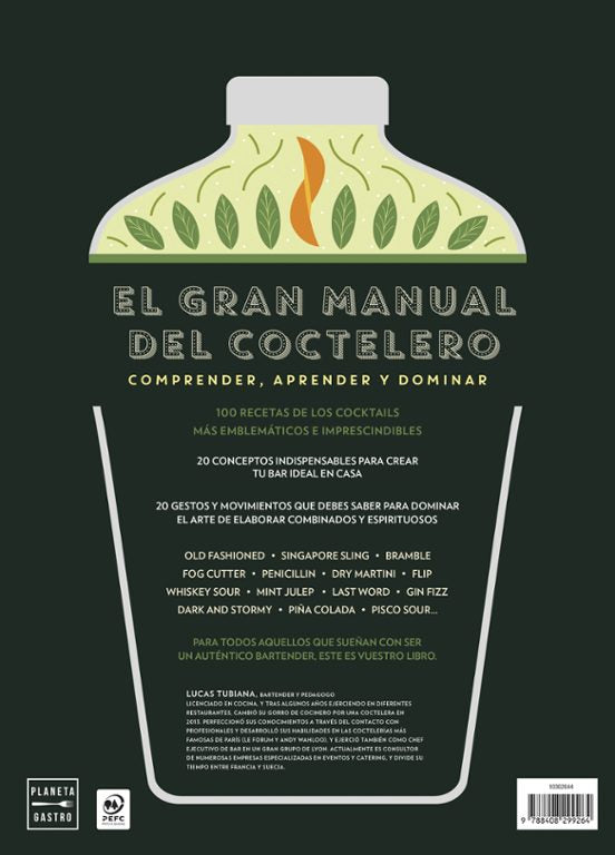 EL GRAN MANUAL DEL COCTELERO