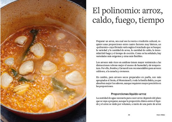 Arroces. Paco Pérez