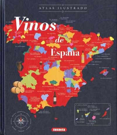 ATLAS ILUSTRADO DE VINOS DE ESPAÑA