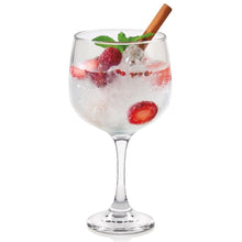Cargar imagen en el visor de la galería, Copa Ginebra 22 Oz Cristar. (SET X 6).