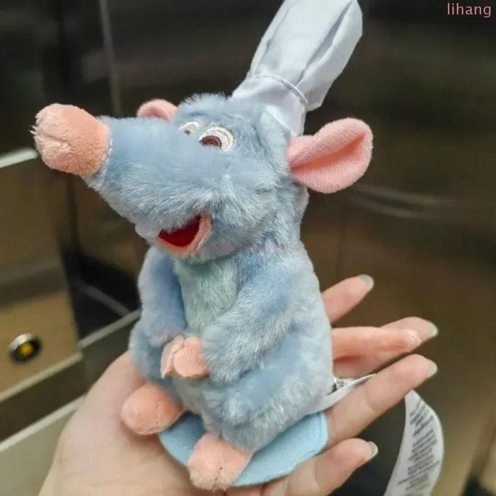 Ratatouille Chef - Juguete magnético de peluche con hombros.